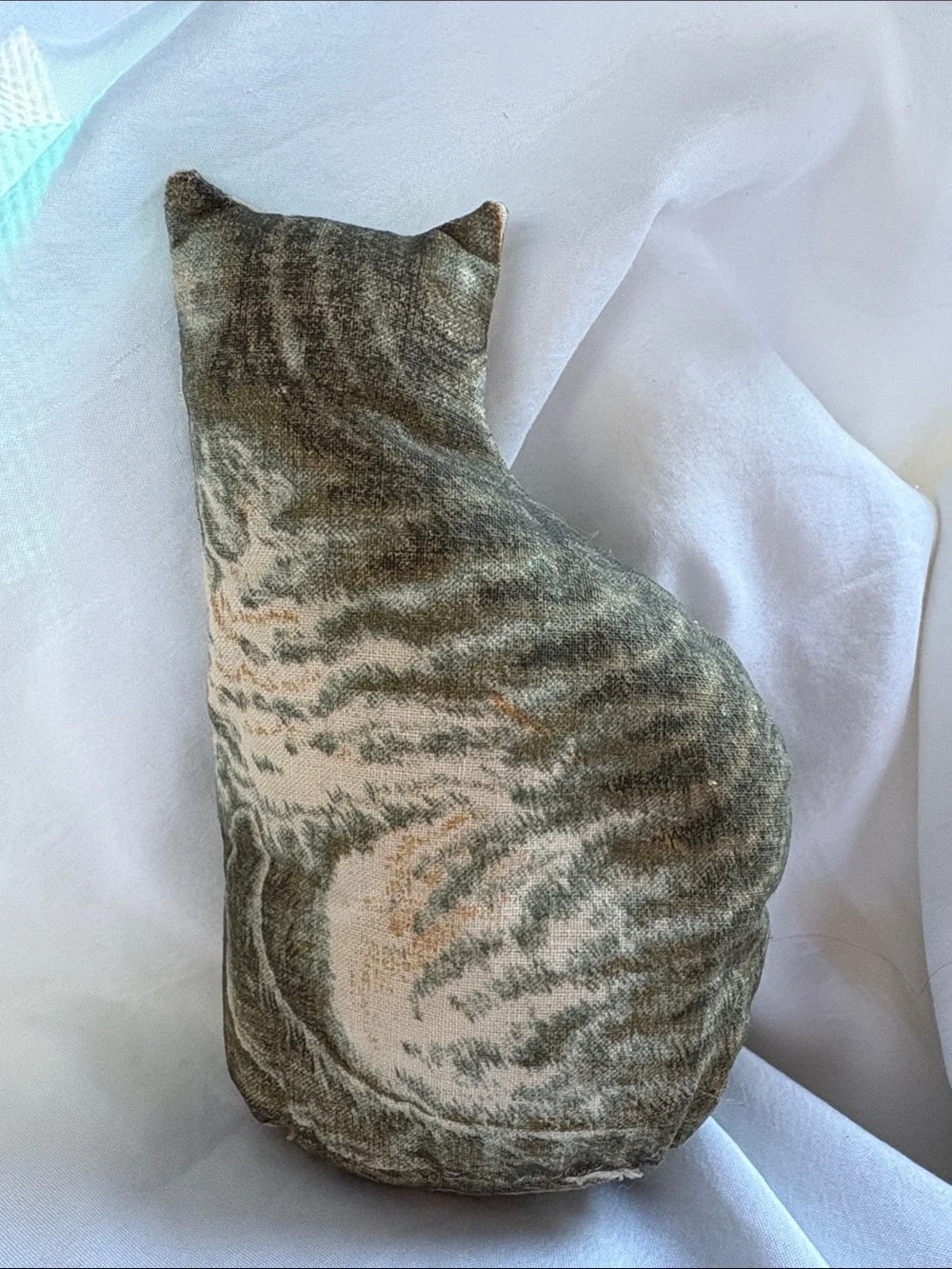 Tiny Tabby Cat Plush Pillow